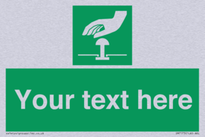 Custom Safe condition: Emergency stop button